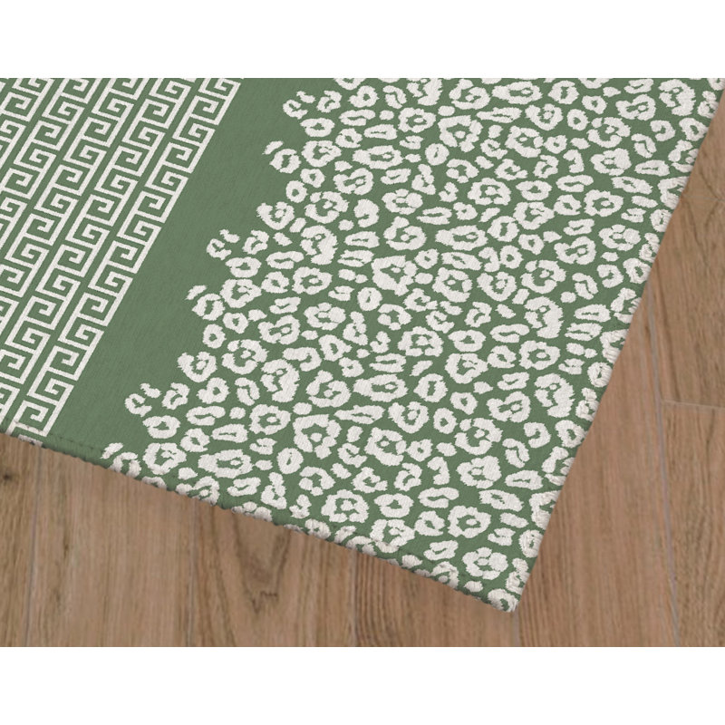 Mercer41 Sage/Green Indoor/Outdoor Rug Wayfair